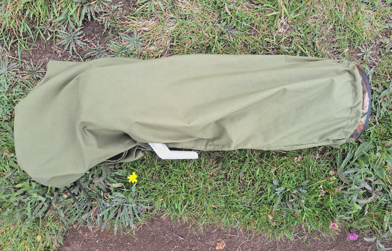 Our camera covers keep you going what ever the weather, and our lightweight Matt olive green waterproof cover would be perfect for Nature, Landscape, and sports photography.