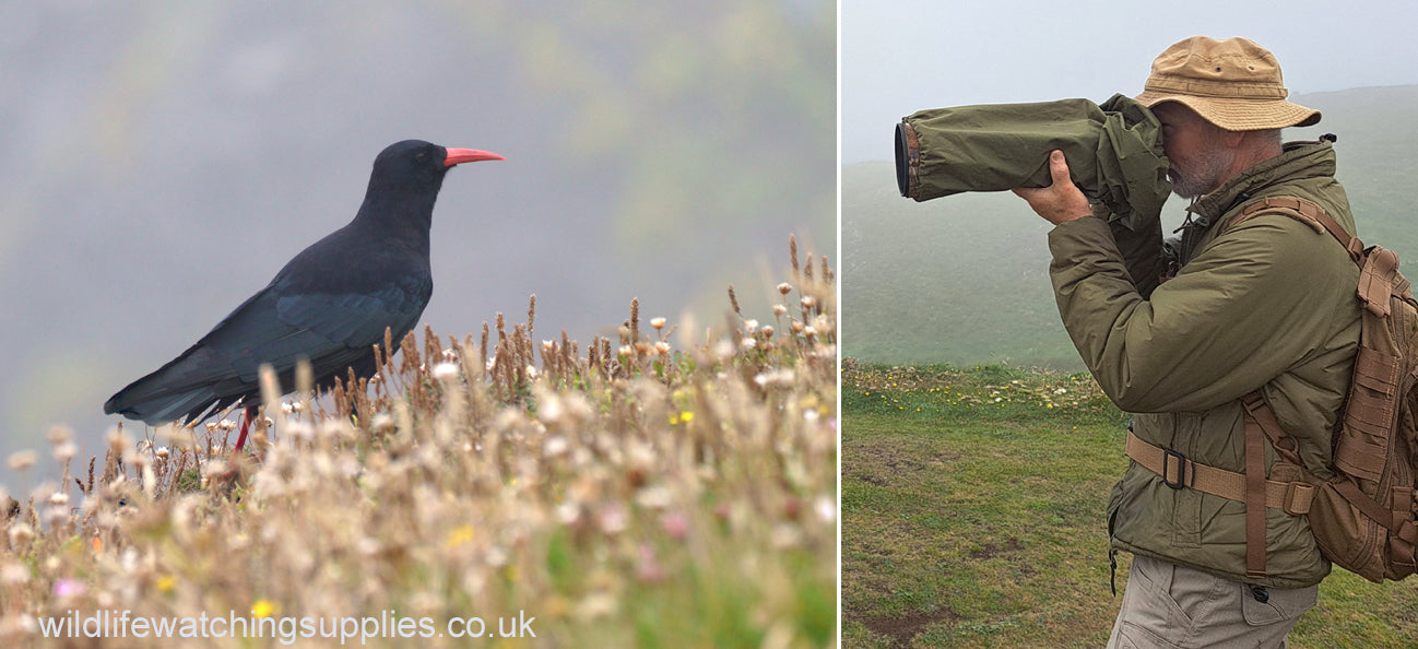 Our camera covers keep you going what ever the weather, and our lightweight Matt olive green waterproof cover would be perfect for Nature, Landscape, and sports photography.
