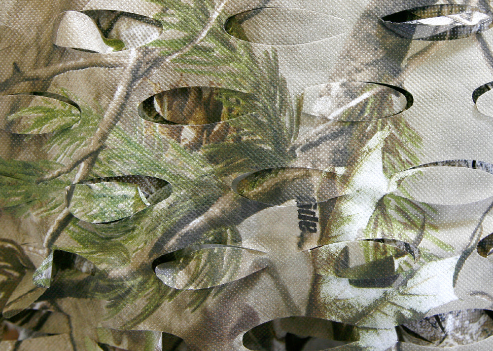Sale - Lightweight backed leafy scrim cover