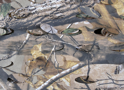 A2H Leafcut Scrim Material