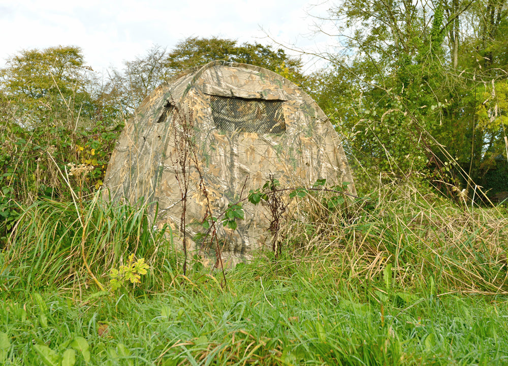 Dome hide wildlife photo hide made in the UK by Wildlife Watching Supplies.