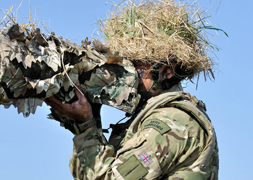 Our Leafy 3D camouflage camera and lens covers are used by the British forces and NATO. The Leafy camera covers are waterproof and will protect your kit in the harshest conditions around the world. Our camera covers are reversible and can be used with the waterproof 'All Terrain' as the main side.