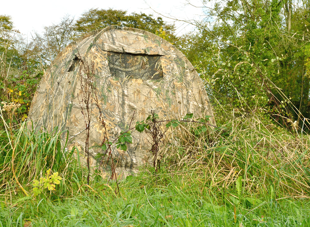 Dome hide wildlife photo hide made in the UK by Wildlife Watching Supplies.