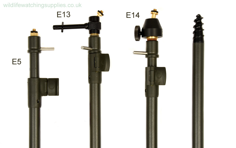 Our Ground Spikes are ideal for trail cameras and camera trap nature photography. Our Ground spike camera mounts can be used for remote triggers, flashguns and small cameras. The camera trap ground spikes can be screwed into the ground for a solid support, ideal for remote wildlife photography.